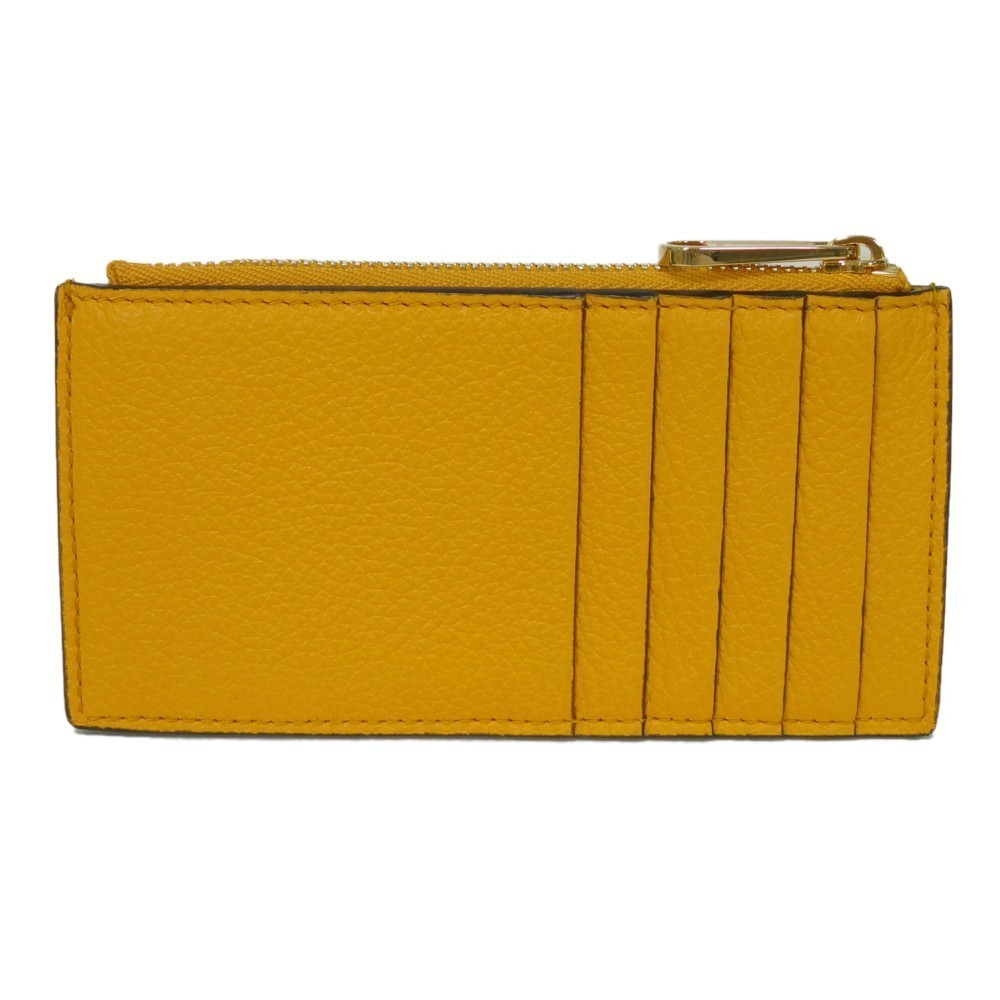 Gucci Coin Case Fragment Case Leather Yellow View 3